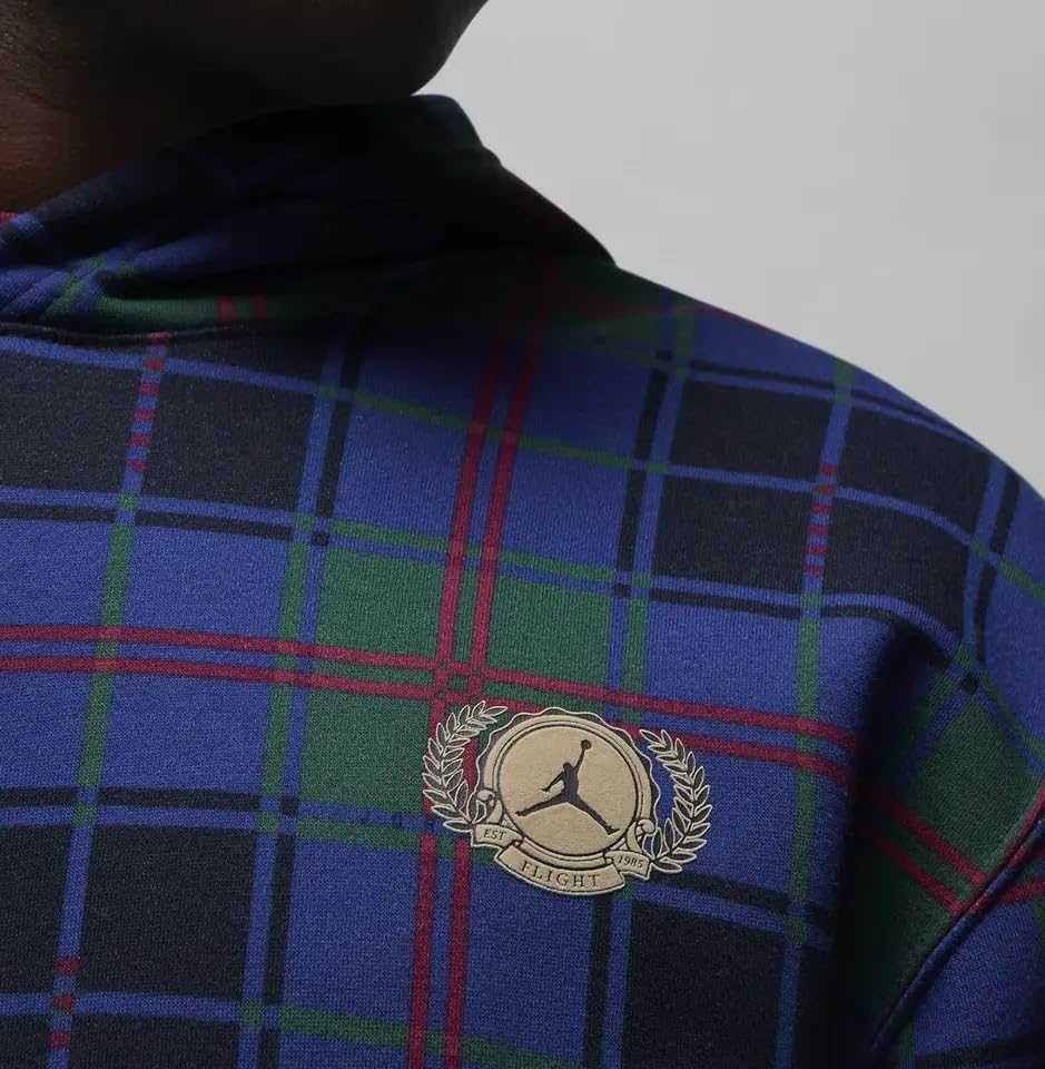 Nike Jordan Essential Holiday Men's Hoodie Pullover (US, Alpha, X-Large, Regular, Regular, Noble Green/Rattan/Black/Blue/Red/Grey)4