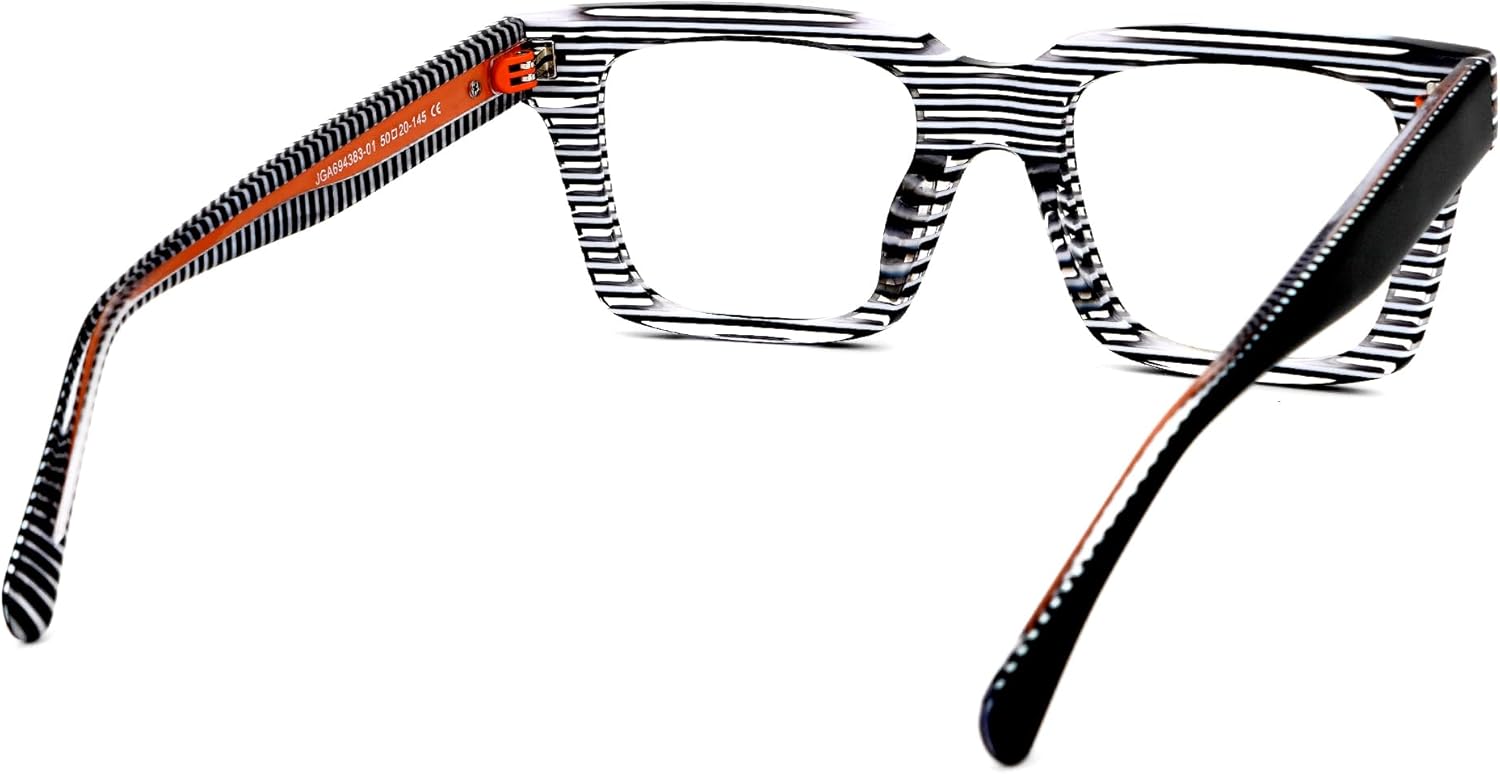 Zeelool Blue Blocking Glasses for Women Chic Fashion Rectangle Eyeglasses Frames Full Eyewear Glasses Anti UV