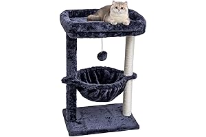 SYANDLVY Small Cat Tree: A Purrfect Playground for Feline Friends