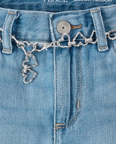 Image of The Children's Place Girls' Wide Leg Jeans