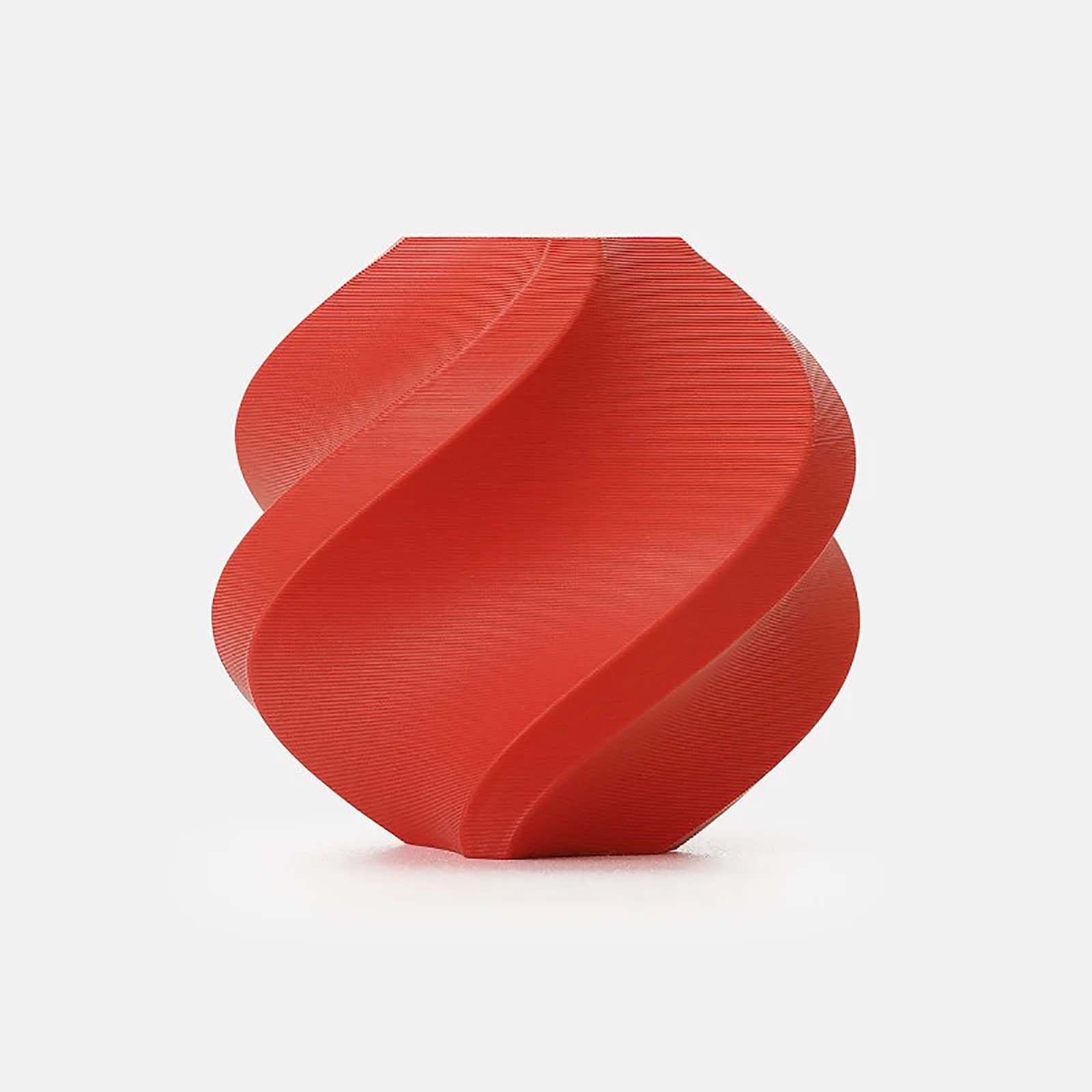 3DTOOLS 1.75MM PLA Lite Refill Filament High Toughness High Speed &Easy Printing Eco Friendly with RFID for Bambu Lab A1,X1,P1 AMS 1KG +/- 0.03mm (Without Spool) (Red 16200)