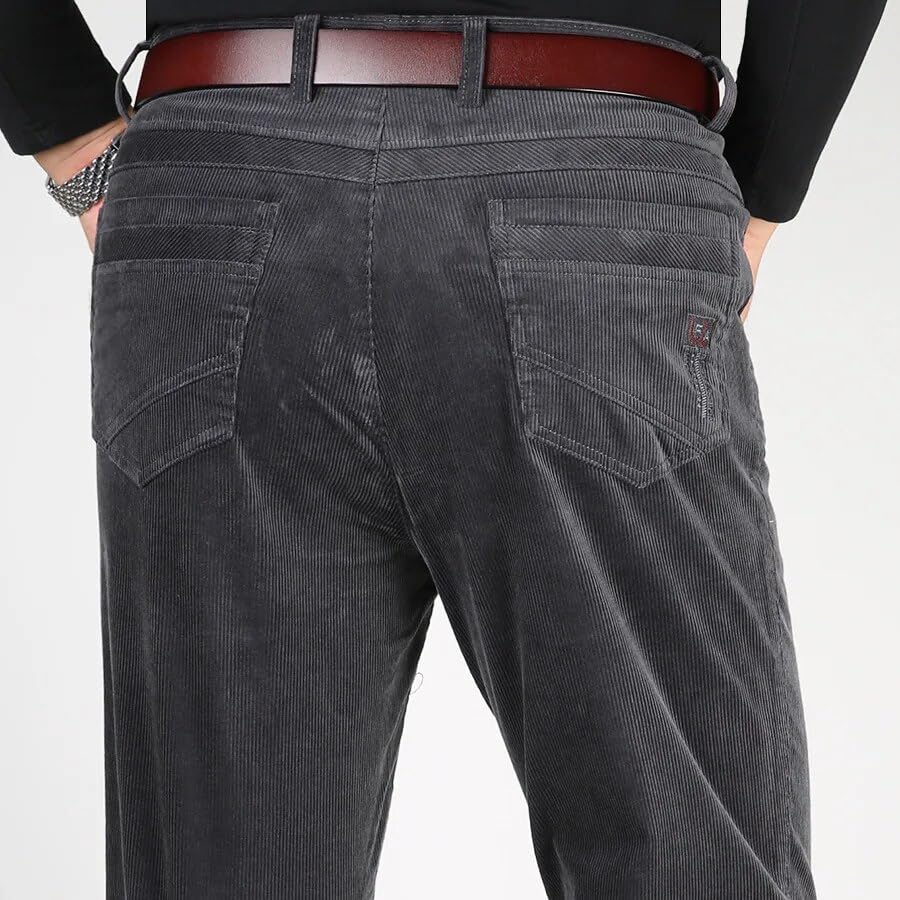 Pantalon velours côtelé homme ample idéal pour vos journées décontractées - 5