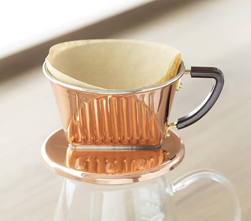 Miniatura 3 de Kalita #13143 Filtro de café, papel de filtro 102, en caja, para 2 a 4 personas, 40 hojas, marrón