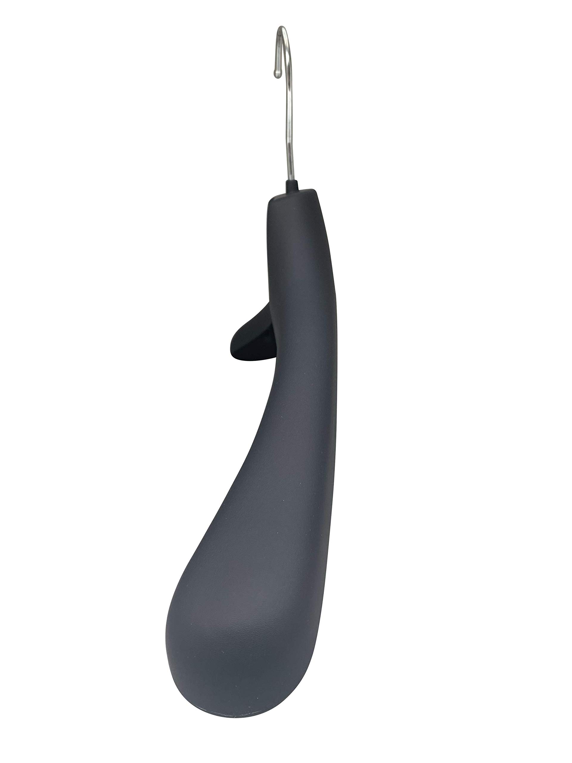 Kiroplast 10 Kleiderbügel aus Gummi, rutschfest, für Hühner und Jacken, Krücken, Gummi, extragroß, 42 cm
