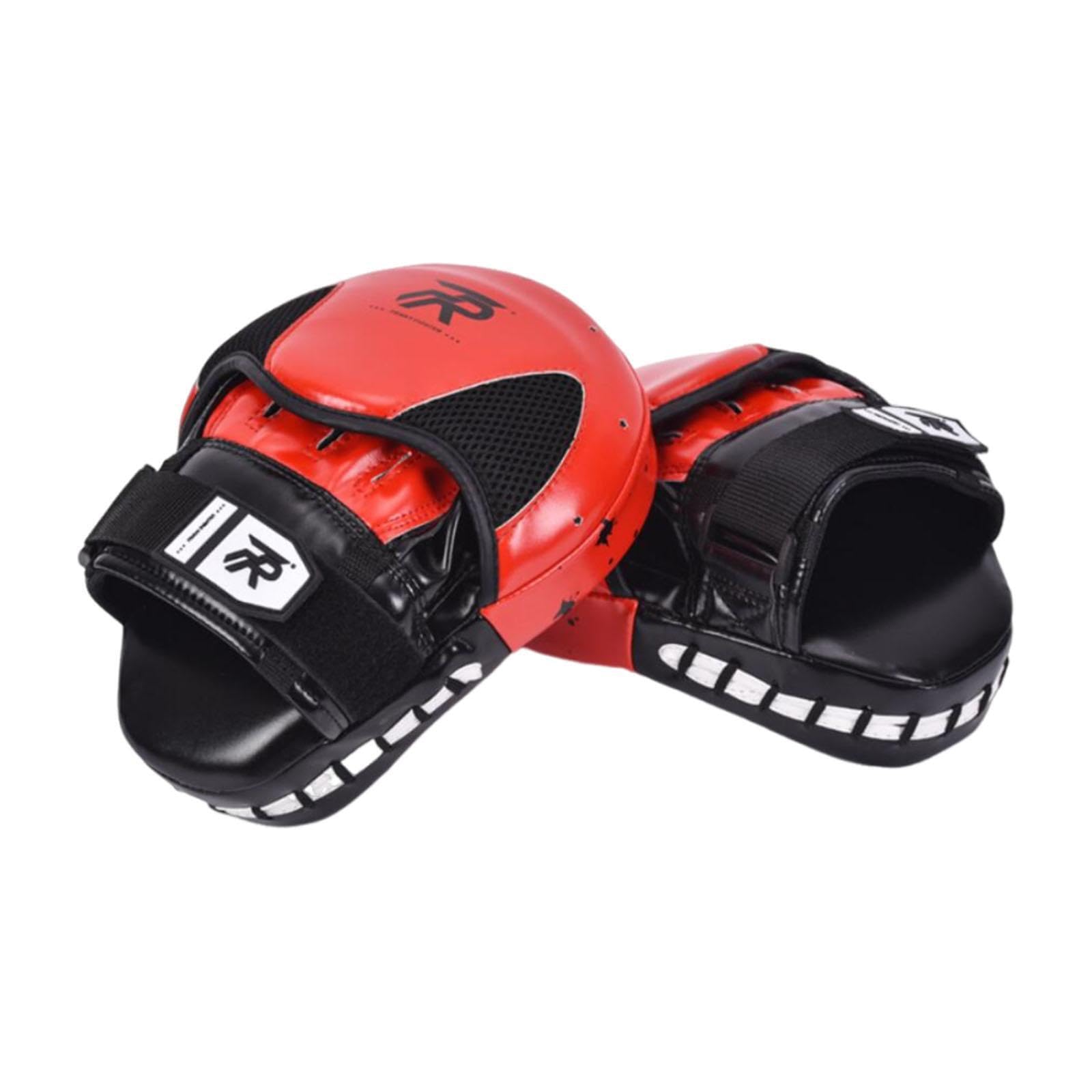 Colpitori da boxe ergonomici traspiranti adatti per kickboxing e allenamento. Colpitori per le mani, accessori per donne e uomini. Boxe, traspiranti, ergonomici, kickboxing, donne.