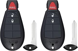StandardAutoPart Premium Keyless entry car remote fob Compatible with Dodge Grand Caravan Journey Durango Ram Town and Country M3N5WY783X IYZ-C01C [ 1 Year Warranty ] (3 Button)