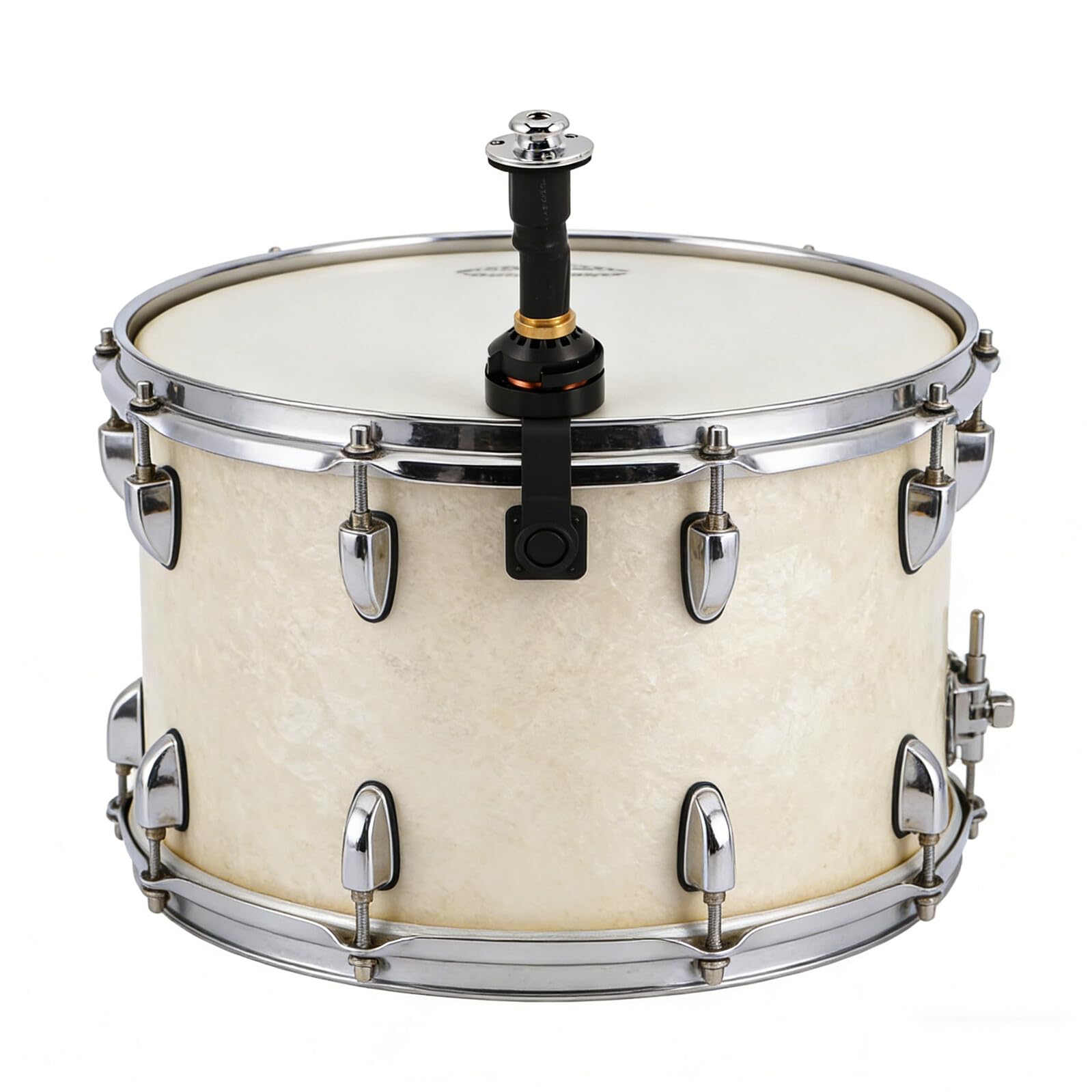 Améliorateur Son Cajon Métal pour Percussions Africaines, Pickup Haute Sensibilité pour Tambour Africain, pour Scènes et Festivités