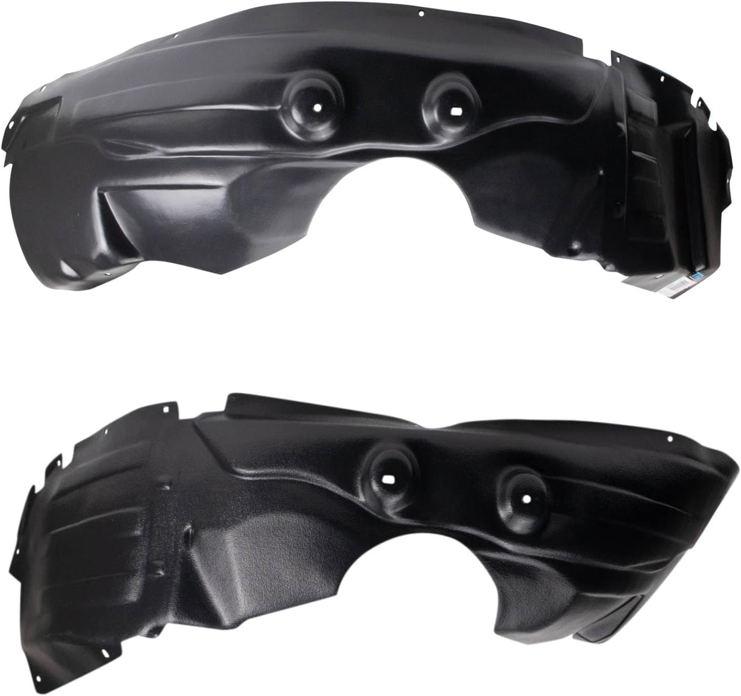 TRQ Front Inner Fender Liner Set Compatible with 2009-2020 Dodge Journey CH1248167 CH1249167