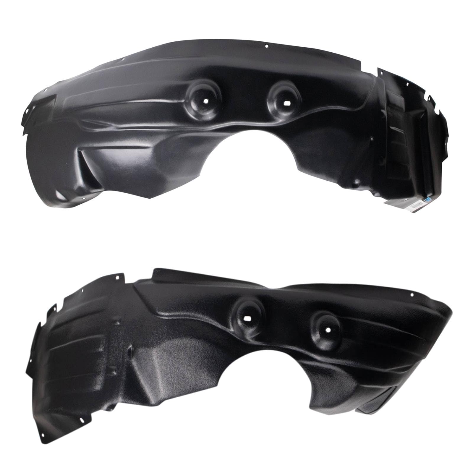 TRQ Front Inner Fender Liner Set Compatible with 2009-2020 Dodge Journey CH1248167 CH1249167