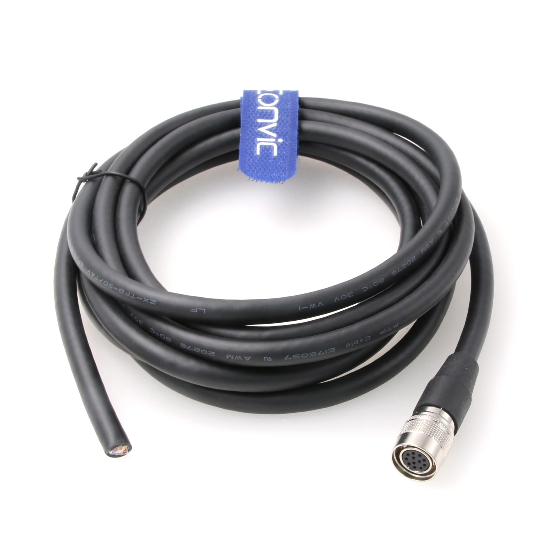 Cable de alimentación Hirose HR10A-10P-12S cable E/S cámara visión artificial 5