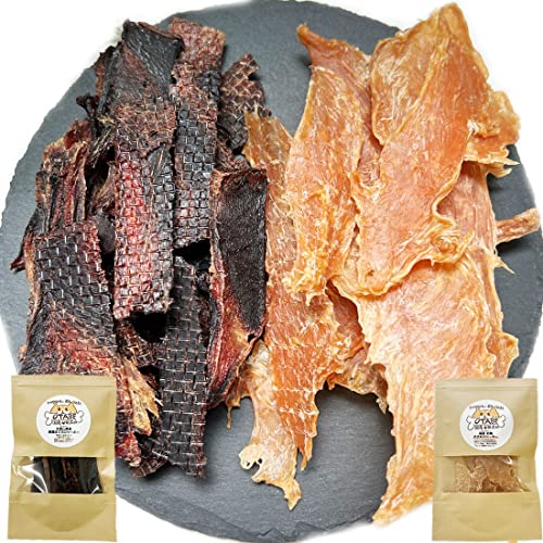 【獣医師監修】 ささみ&まぐろ ジャーキーセット 犬 おやつ 無添加 国産 ジャーキー ささみ まぐろ 食べ比べ セット ささみジャーキー まぐろジャーキー 手作り プレゼント 鶏肉 鶏 まぐろ 魚 ペット 犬のおやつ 犬用おやつ ペットフード ペットのお