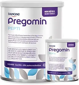 2 Latas -Pregomin Pepti -Fórmula infantil em pó-400gr