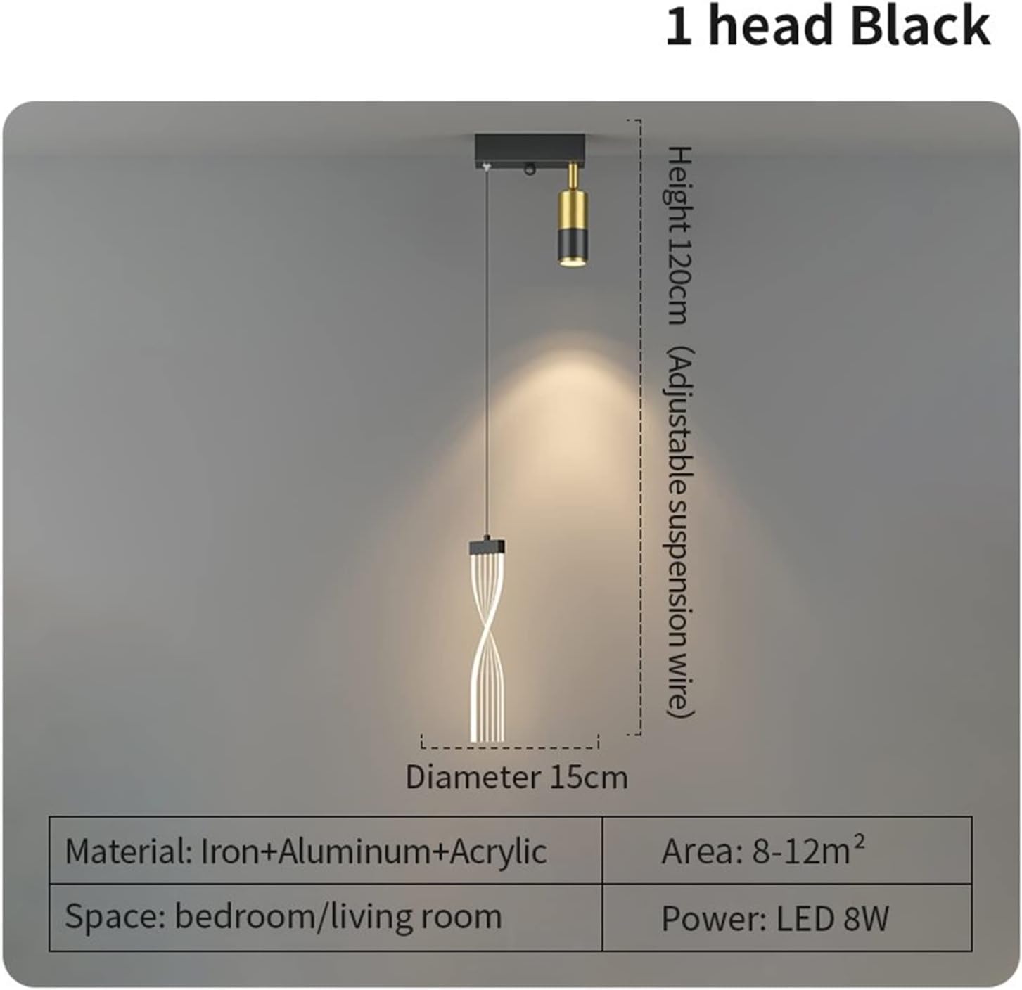 Gold Light Luxury Room Master Bedroom Head of A Bed Small Chandelier Modern Minimalist Net Red Simple Long Line Restaurantc