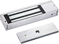 Vista 10 de Mag Lock 396.8 lbs / 350 libras de bloqueo magnético de fuerza 12/24 V, indicador LED, NO/NC incluido con soportes L y Z