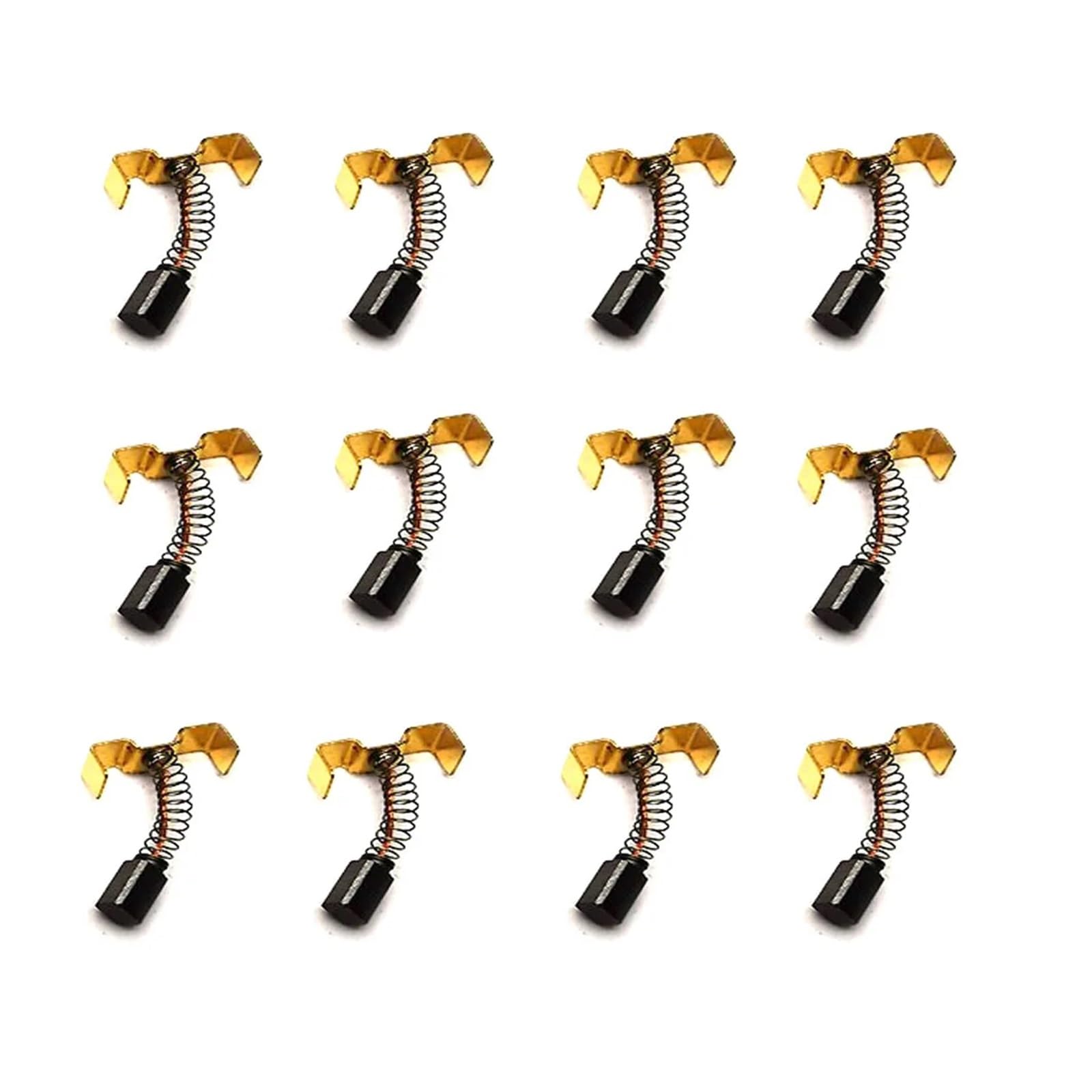 20 8 x 6 x 4 mm, 20 x 5 mm x 4 mm, 3 x 4 x 12,5 mm, 4 x 8 x 20 mm, 3 x 7 x 17 mm, 3,6 x 9 x 22 mm, 8729 szczotki węglowe do serwomotoru (4,5 x 10 x 15 mm)