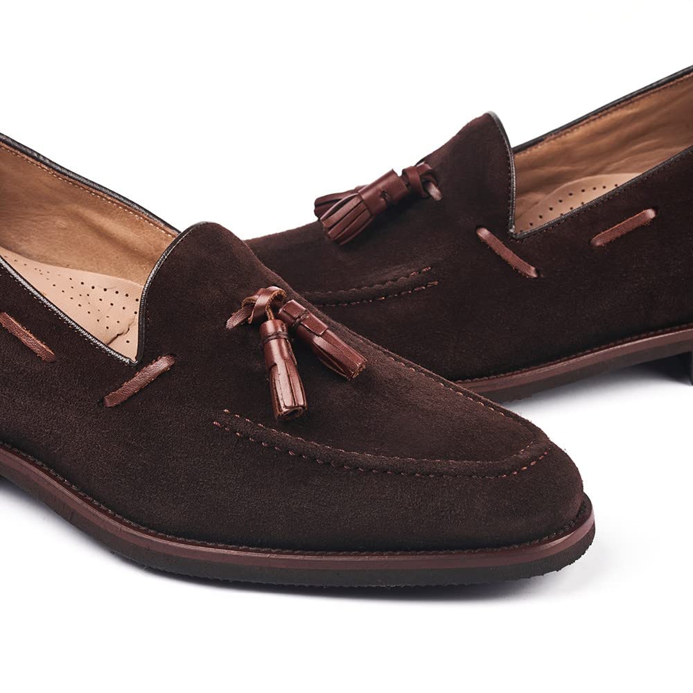 MASALTOS Zapatos de Hombre con Alzas Que Aumentan Altura hasta 7 cm. Fabricados EN Piel. Modelo Bolonia