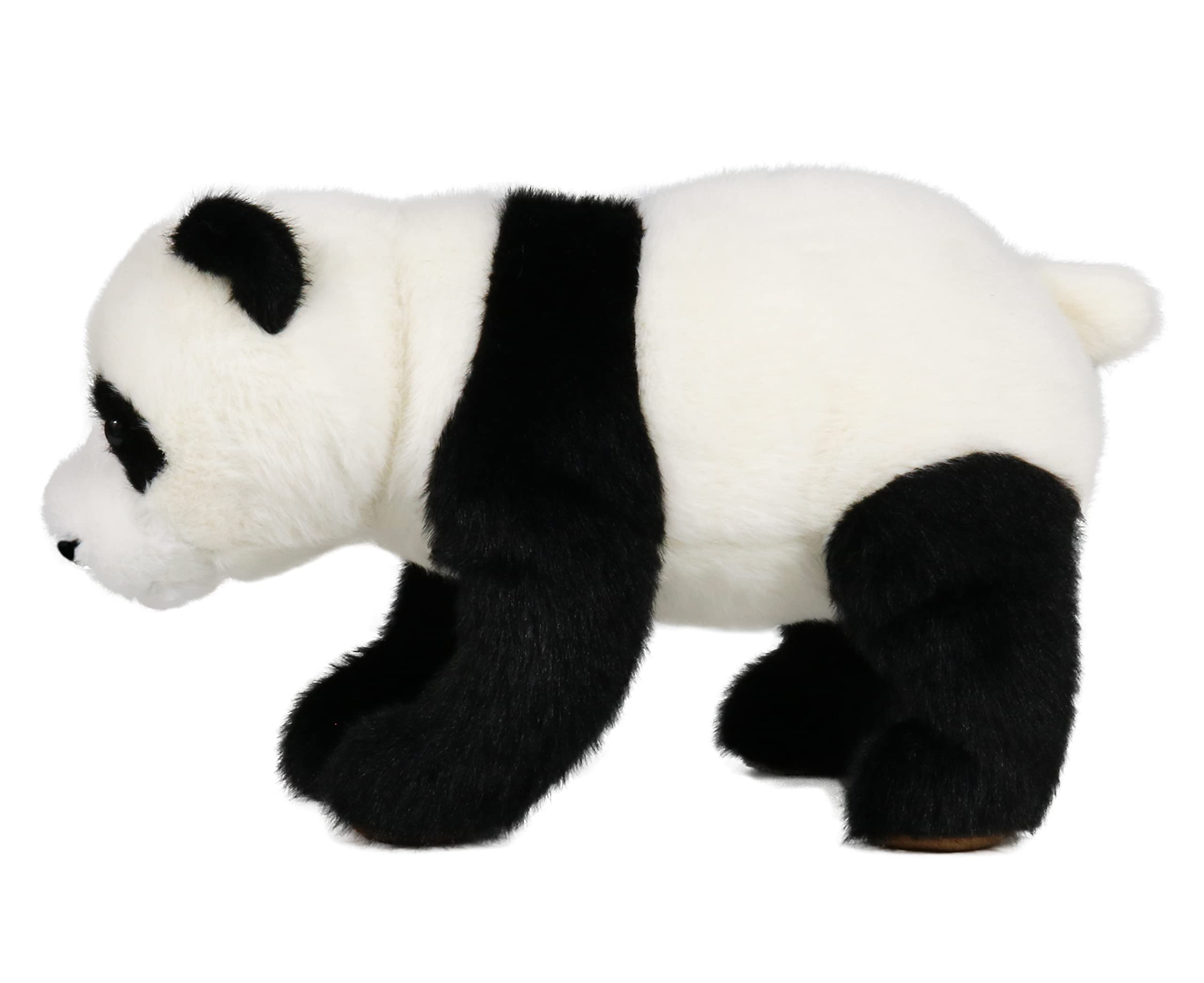 ICE KING BEAR Baby Panda Stuffed Animal Soft Plush Toy 25cm Length, Black and White, 25 cm - Image 3