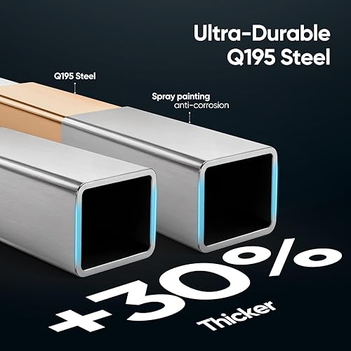 Miniatura 6 de Quictent Toldo de coche mejorado de 10 x 20 pies con cables de acero reforzados, camuflaje