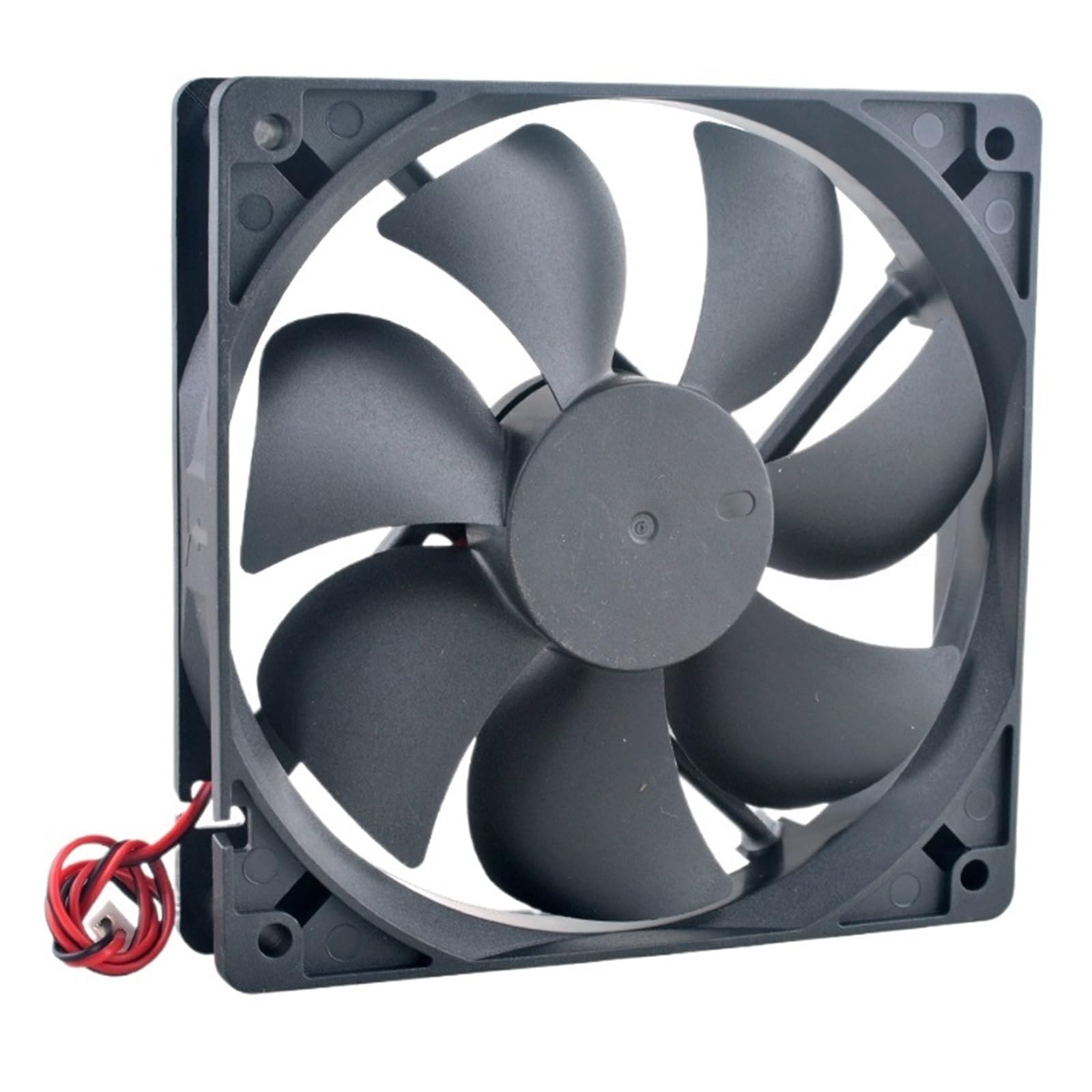 PEQYUACTE 120mm Axial Flow Cooling Fan DC5V/12V/24V 2Pin 120x120x25mm for Chassis Power Frequency Converter ACP12025