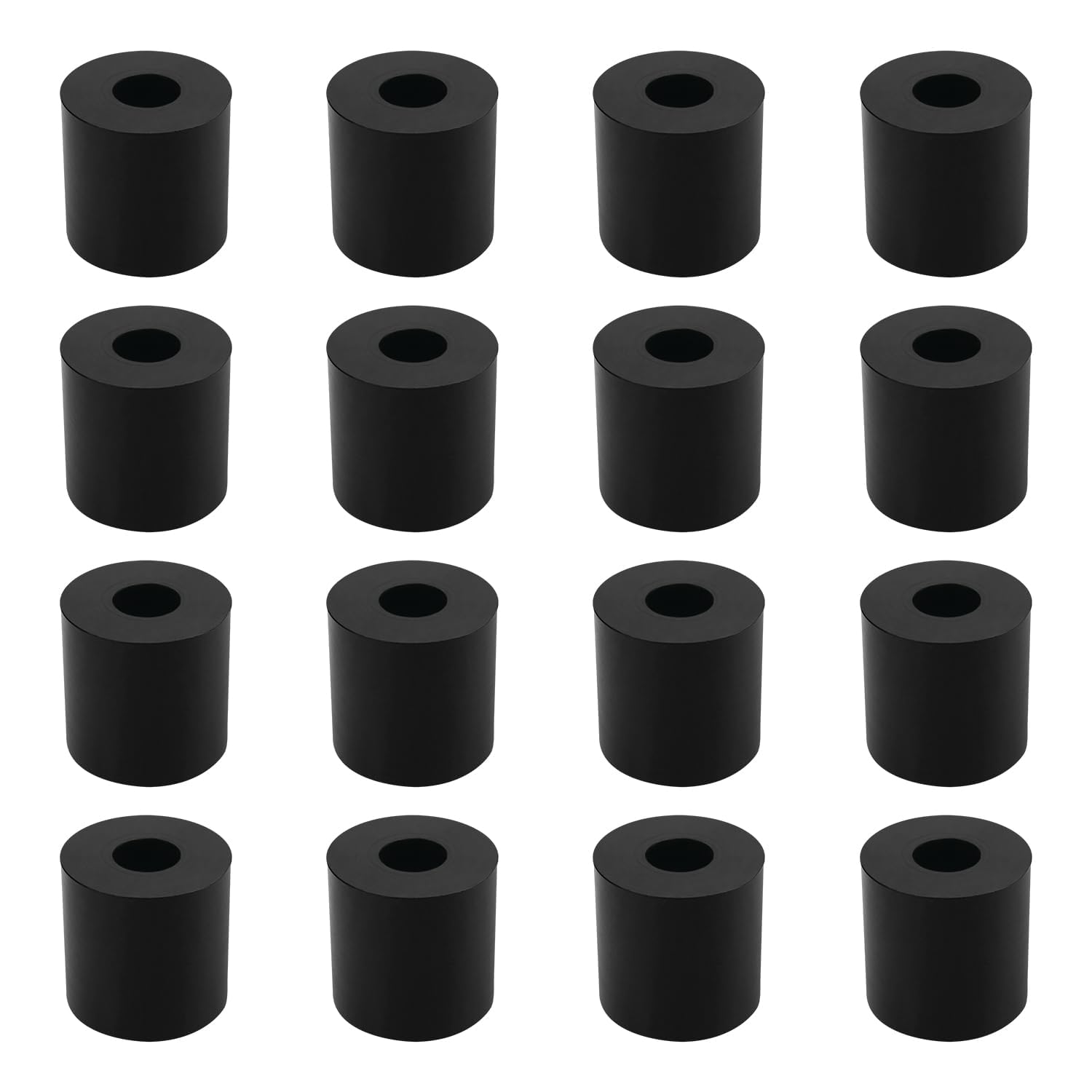 Photo 1 of 16 PCS Multi Purpose Rubber Spacer, 3/4" OD x 5/16" ID x 3/4" Thickness Rubber Washers for Screws, Anti Vibration Pads for Bolts, Car, Boat, Home (20 * 8 * 20mm)