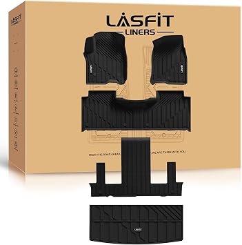 LASFIT Floor Mats for Chevy Tahoe/GMC Yukon/Cadillac Escalade 2021-2026