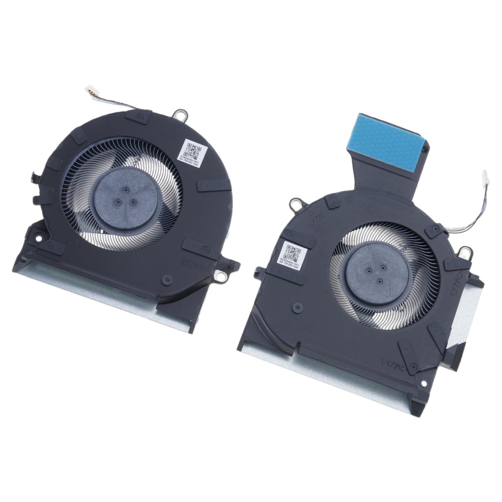 Reemplazo de CPU GPU Ventilador de refrigeración disipadores de Calor portátil Tarjeta gráfica Ventilador de refrigeración para OMEN 16-B 16-C M75487-001 M75488-001 reemplazo