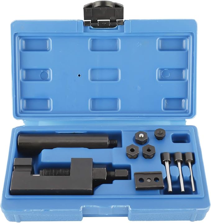 FreeTec Motorcycle Chain Tool, Motorcycle Chain Rivet Tool, Motorbike