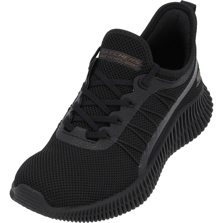Skechers BOBS GEO Womens Shoes, Black Black, 36 EU : Amazon