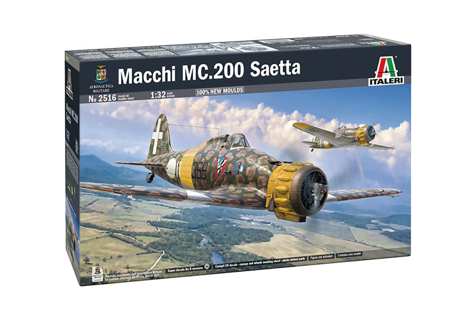 Amazon | プラッツ イタレリ 1/32 イタリア マッキ MC.200 サエッタ