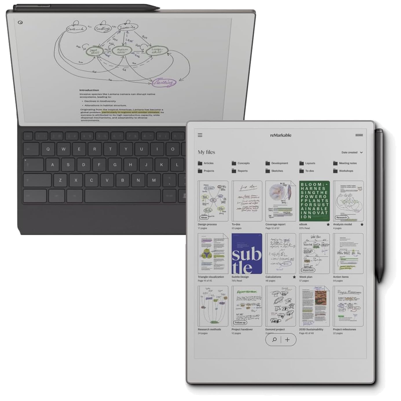 reMarkable Paper Pro 他付属品 Amazon.com : reMarkable Paper Pro Bundle – Mosaic Weave | Includes