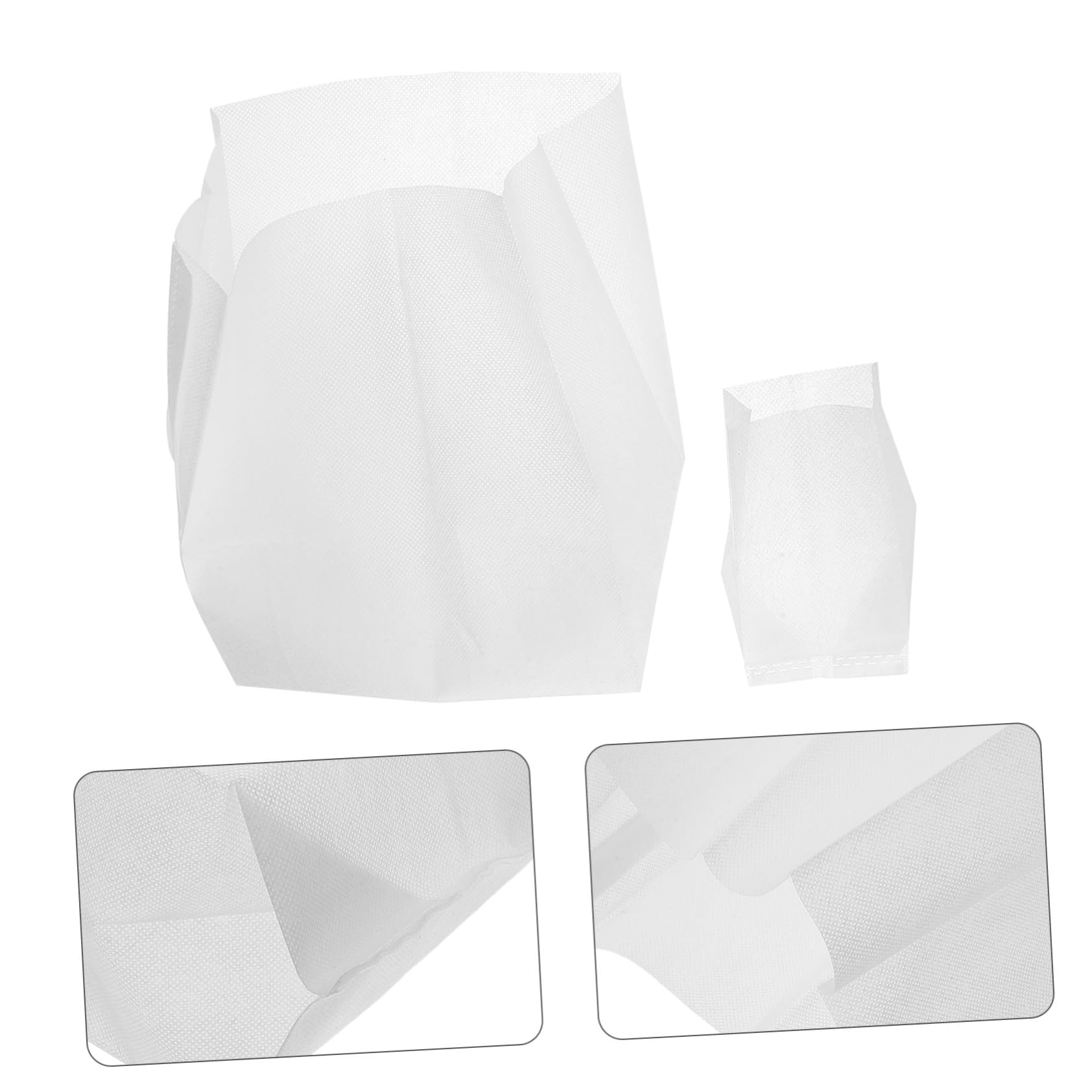 UKCOCO 200pièces Sacs De Culture pour Semis Jeunes Plants Et Légumes Et Matériau Tissu Non Tissé pour Jardinage Compact Et Réutilisable