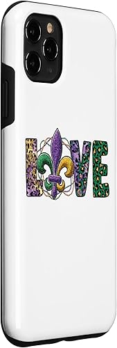 Miniatura 3 de Funda para disfraz de carnaval para mujer con diseño de Mardi Gras Love 2023