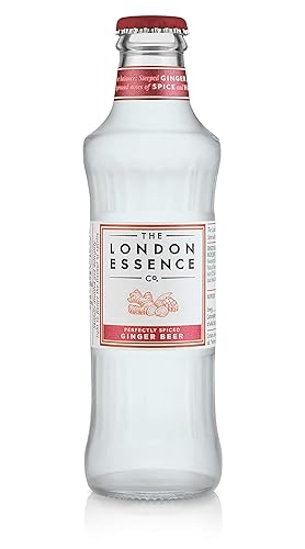 Miniatura 1 de London Essence Co - Cerveza de jengibre perfectamente especiada mezclador perfecto para tus bebidas alcohólicas de primera calidad sin colorantes