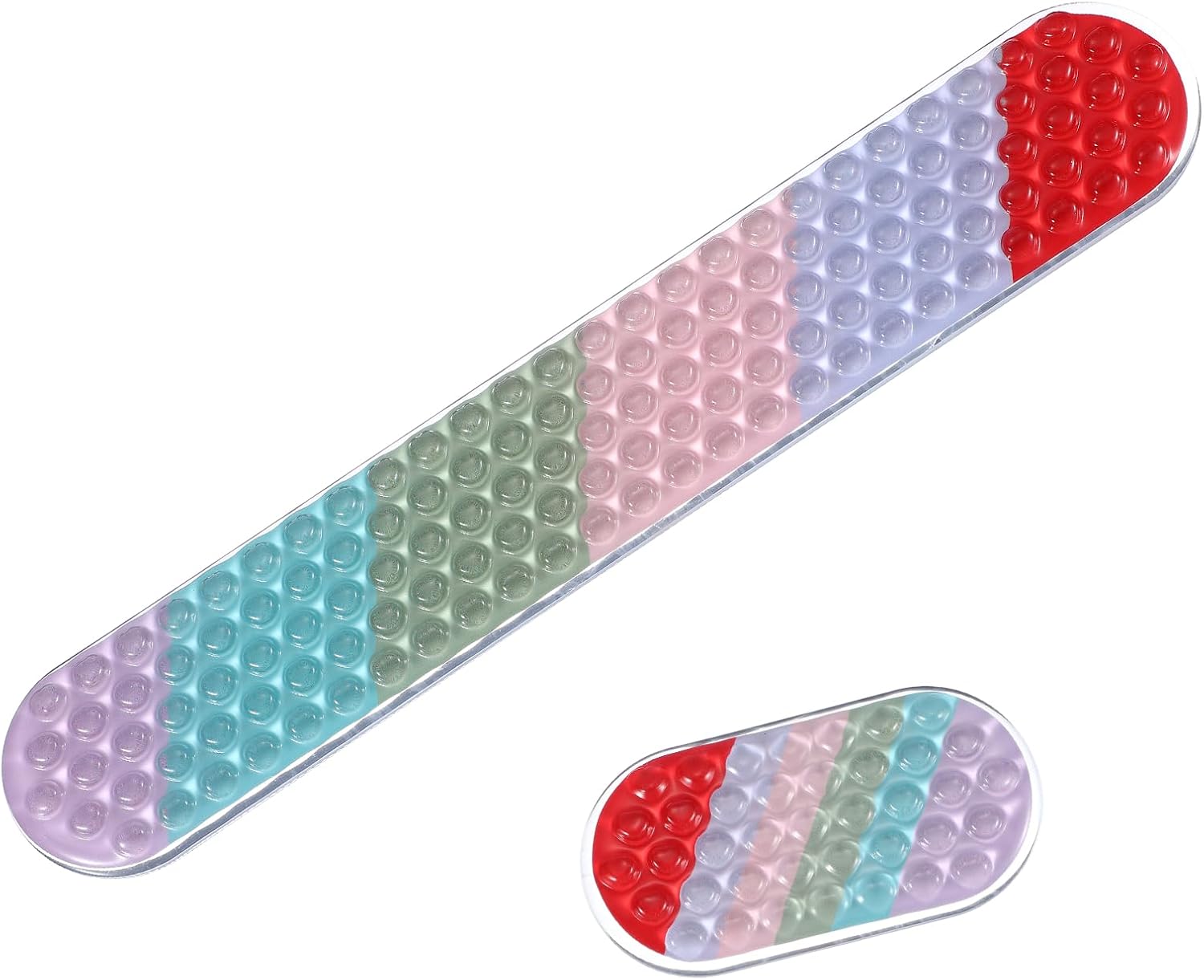 PATIKIL Gel Wrist Rest, Ergonomic Silicone Gel Mouse Pad Mouse Wrist Support Cool Touch Cushion for Mouse Computer Laptop Home Office Work,Pad Set Red Ombre