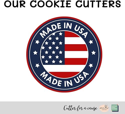 Miniatura 5 de Cortador de galletas Bulldog francés y cortador de golosinas para perros, cara - 3 pulgadas