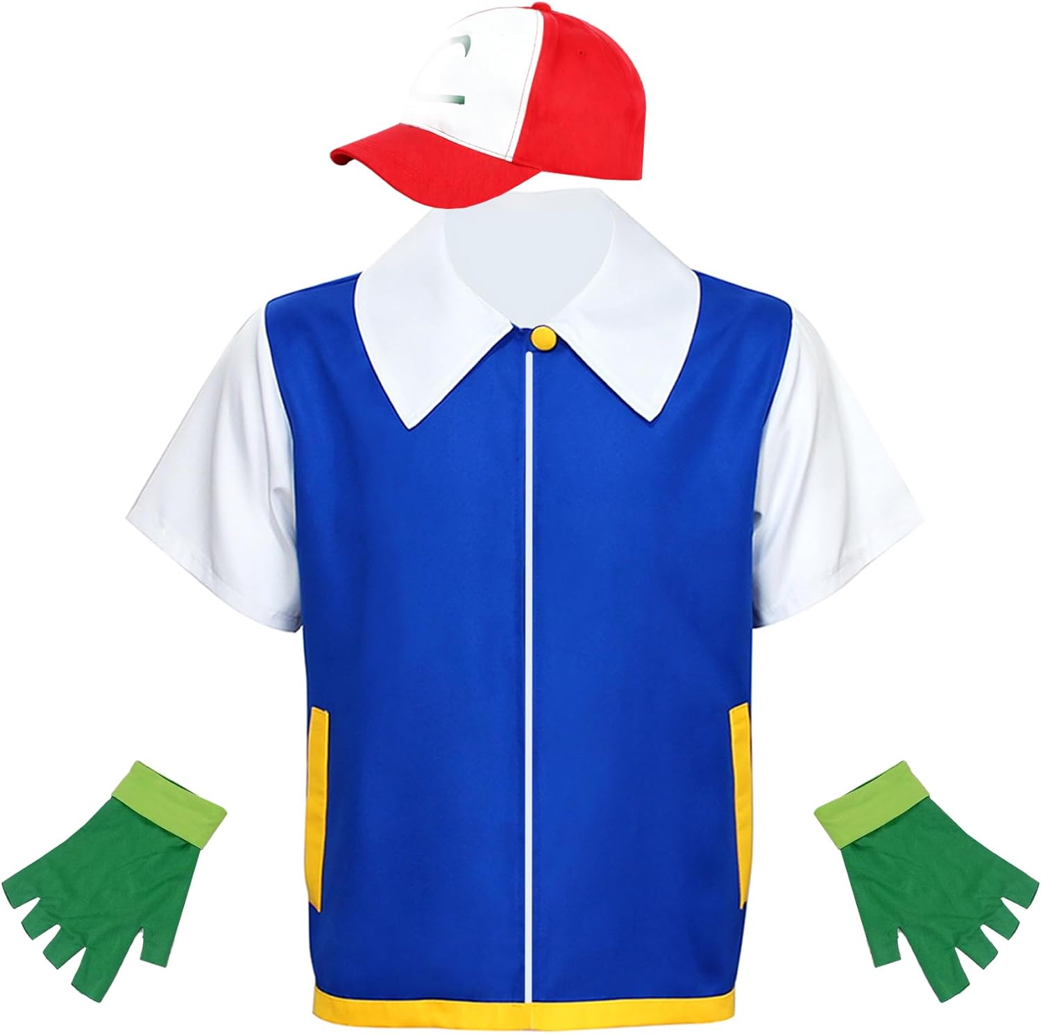 Anime Kids Adult Hoodie Jacket Shirt Gloves Hat Sets Cosplay Costume