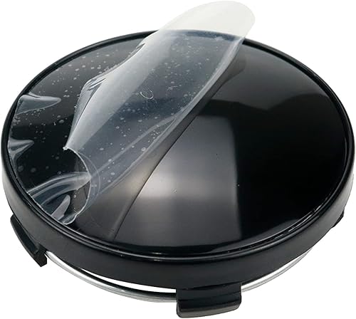 Miniatura 7 de Modengzhe Tapacubos centrales de rueda de plástico, 4 unidades, con agujero, diámetro exterior de 2.27 pulgadas y diámetro interior de 2.17 pulgadas