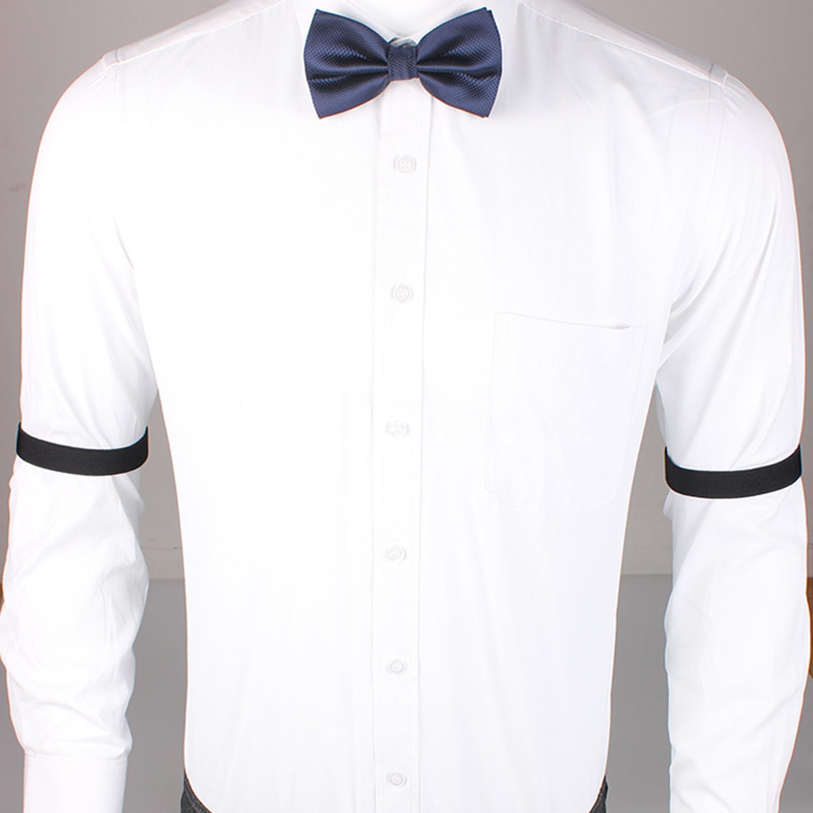 Business-Hemdärmel, Halter, Hemd, Ärmelhalter für Hochzeit, Hemd, Ärmel, Befestigungsgürtel, elastische Ärmelhalter, Hemdarmband