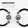 TOTWOO Touch Bracelet for Couple Vibration & Light Up Bracelets Long Distance Gifts for LDR One-to-One Bluetooth Pairing via App