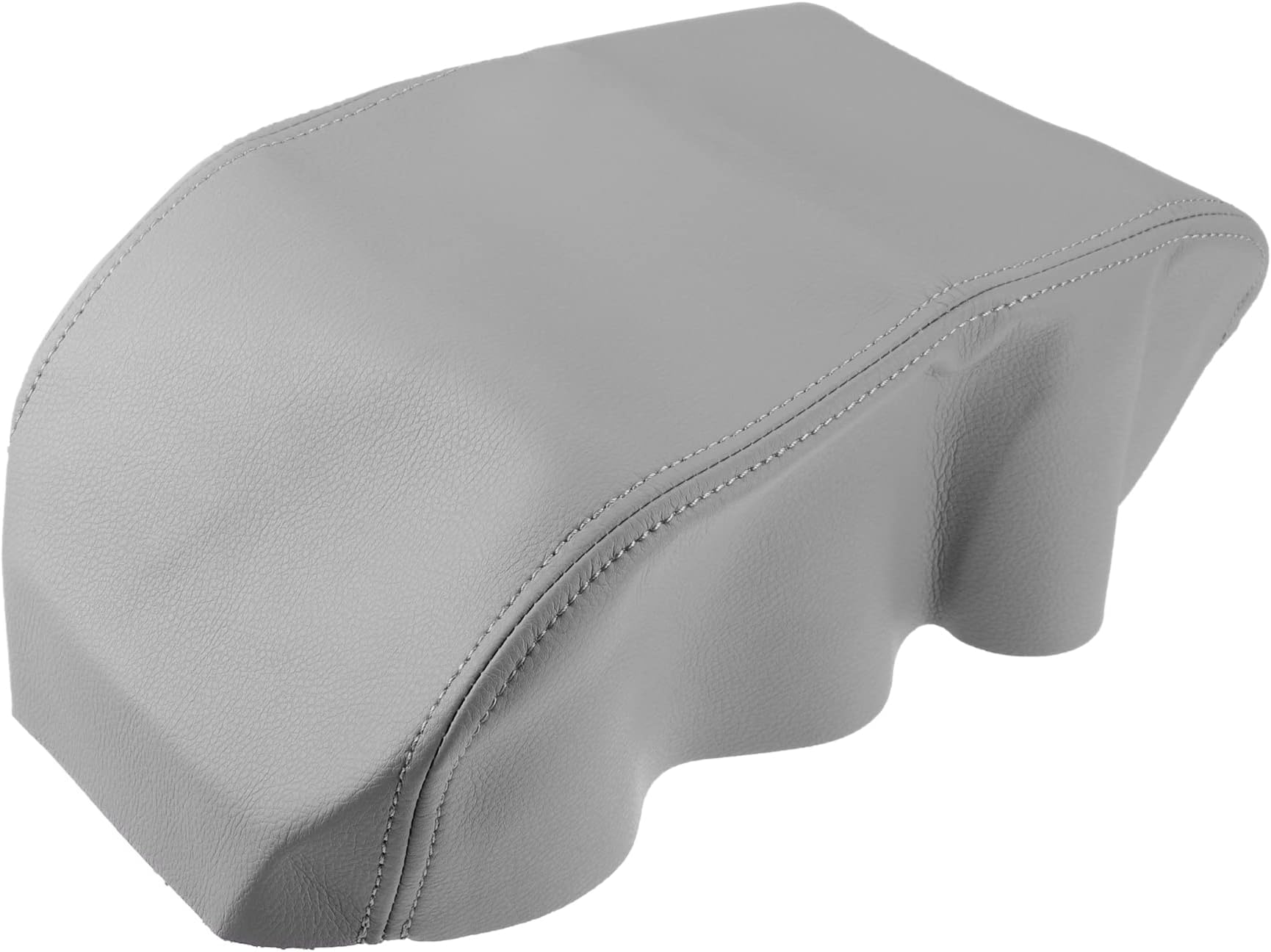 Prius Center Console Dark Gray Synthetic Leather Armrest Cover For