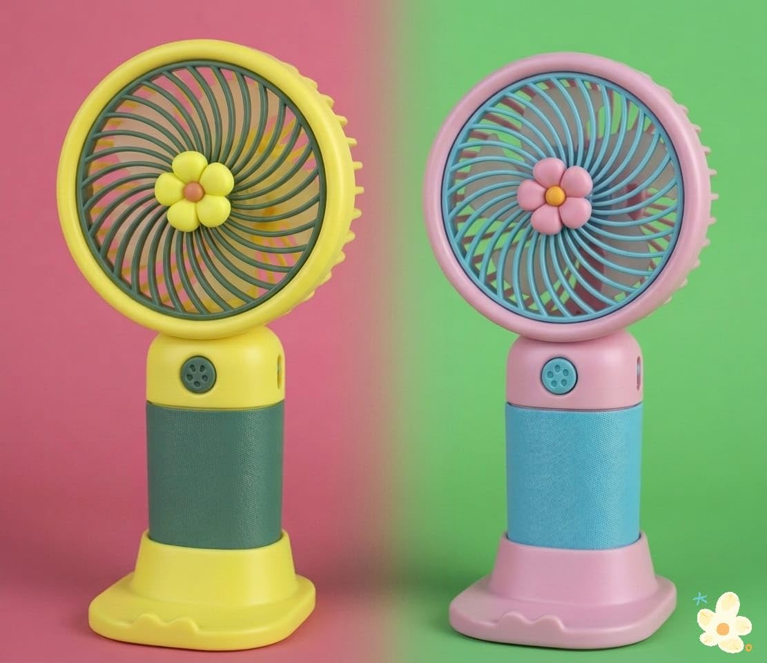 Mini Portable Handheld Fan, Green 2