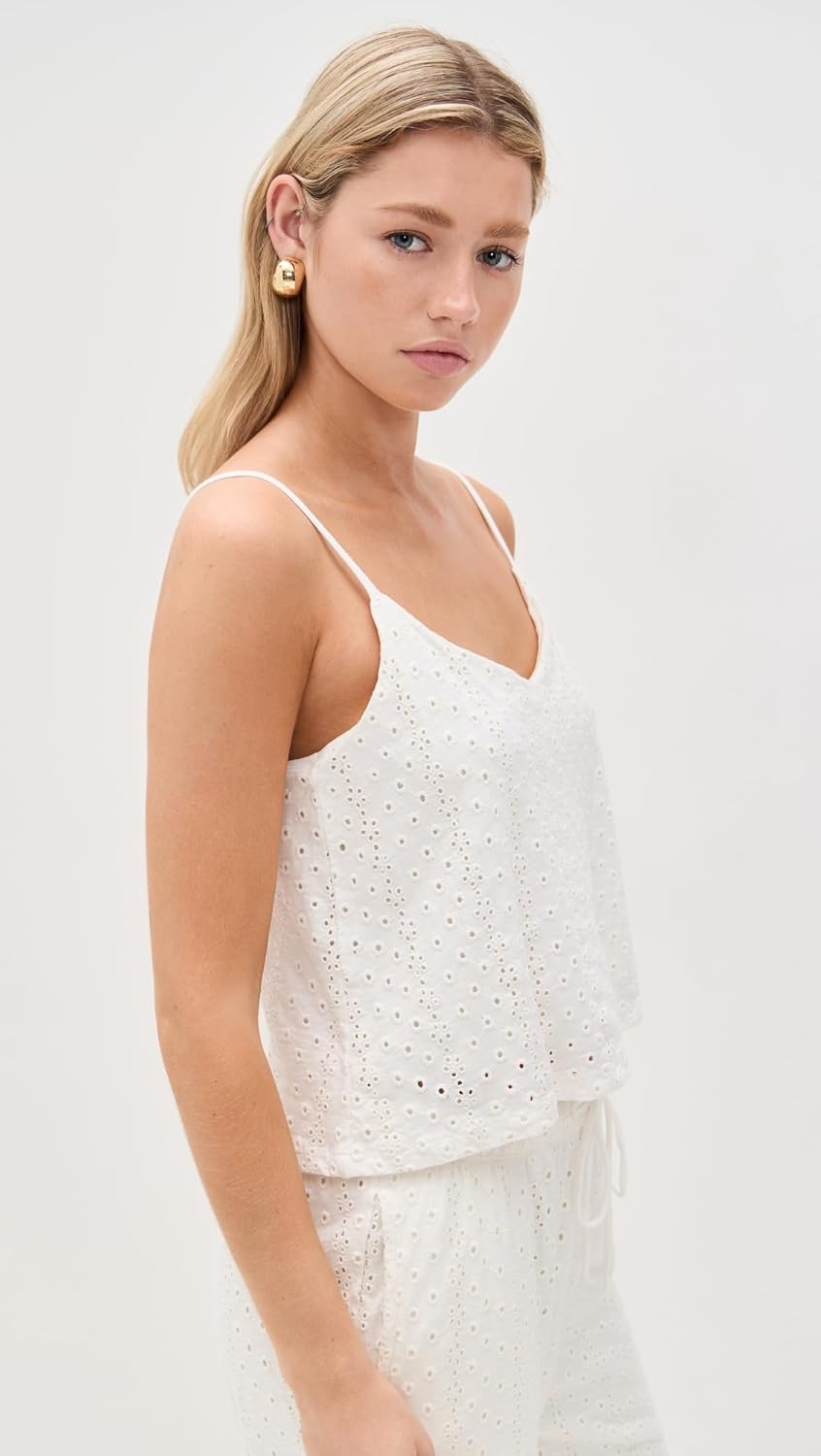 Z SUPPLY Women's Sylvie Eyelet Tank - Image 4