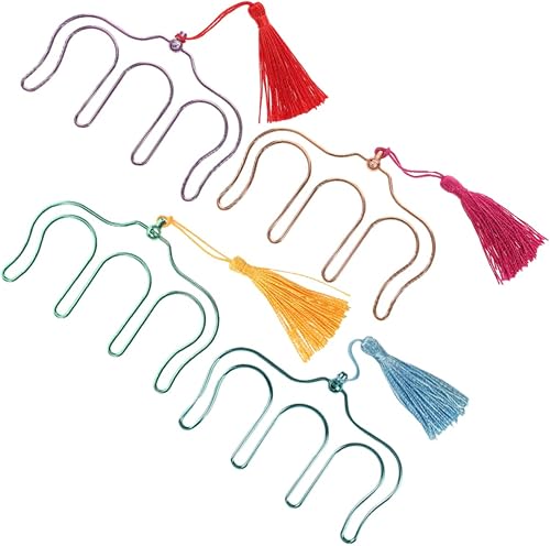 Miniatura 5 de VICASKY 8 Pcs Stave Folder Guitar Accessory Music Accessories Minimalist Bookshelf Instrumentos Musicales Metal Music Bookmark Music Book Page