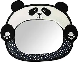 Buba Espelho Para Banco Traseiro Pandinha Preto