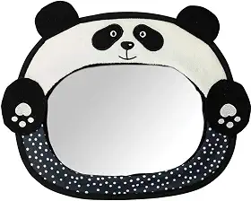 Buba Espelho Para Banco Traseiro Pandinha Preto