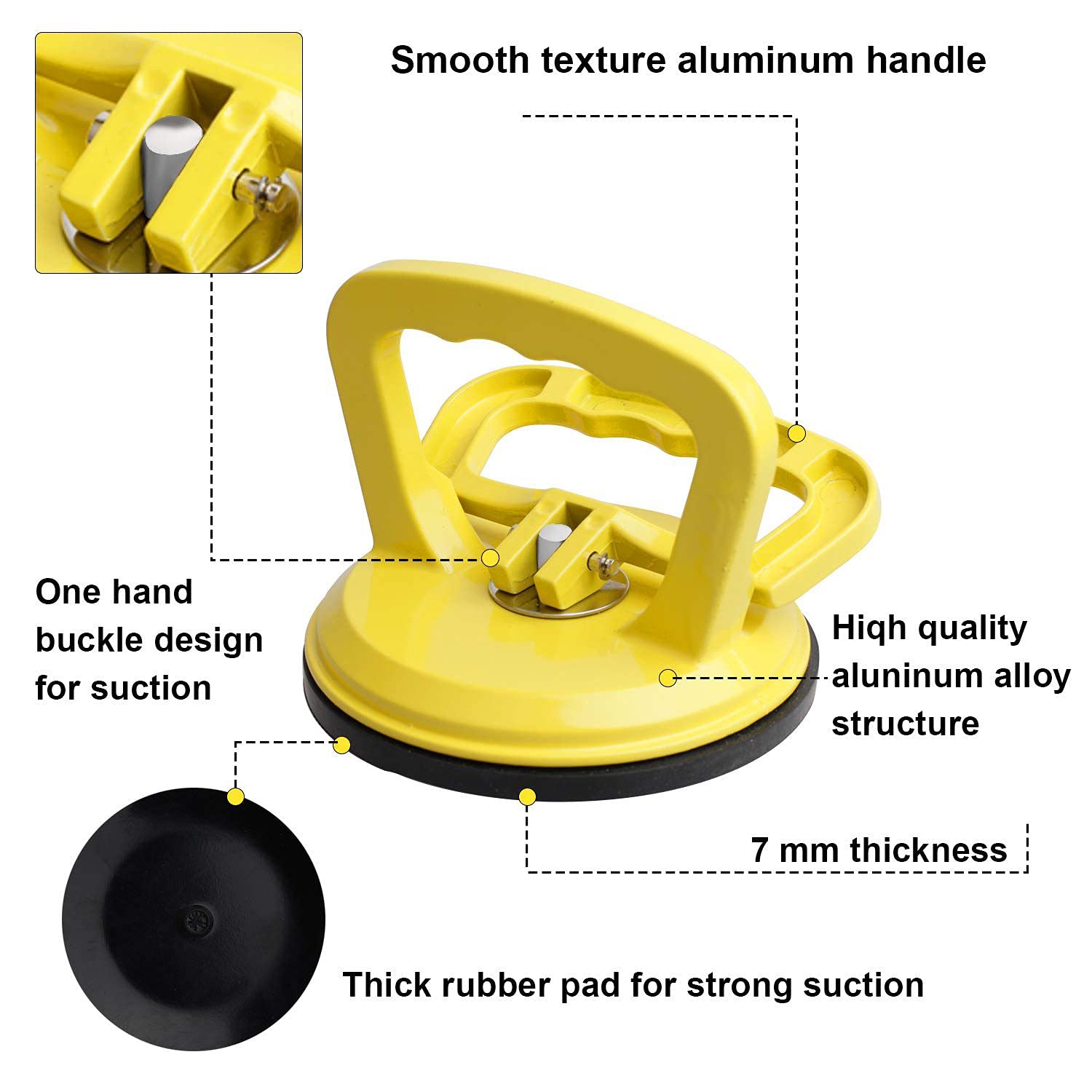 Ventouse Carrosserie 2 Pièces – Kit Debosselage Carrosserie Sans Peinture, Outil de Débosselage Auto Puissant pour Enlever Bosses, Soulever Verre, Carreau, Écran et Objets Lisses Ventouse Carrosserie 2 Pièces – Kit Debosselage Carrosserie Sans Peinture, Outil de Débosselage Auto Puissant pour Enlever Bosses, Soulever Verre, Carreau, Écran et Objets Lisses