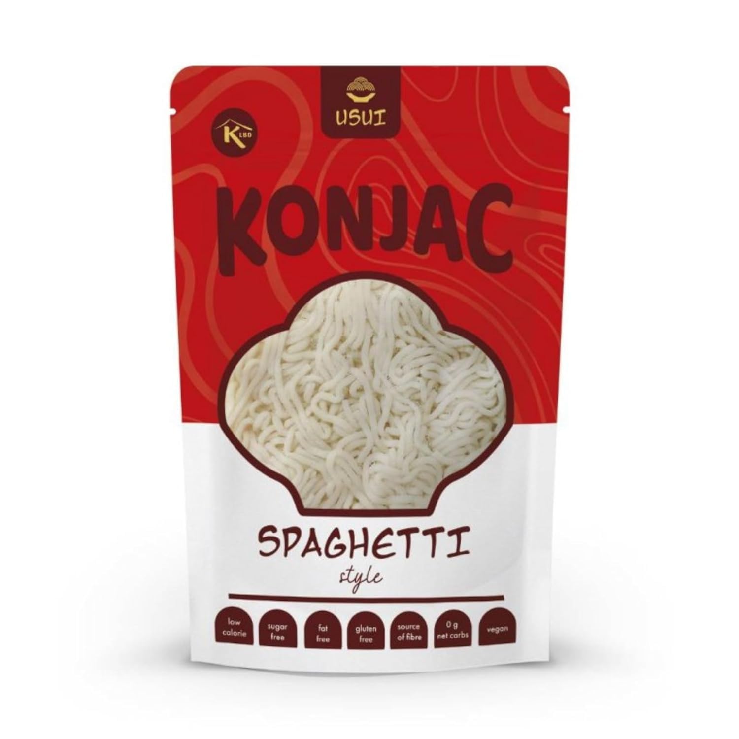 USUI Spaghetti di Konjac 20 pezzi –Shirataki pasta di Konjac | Low Carb | Keto | senza glutine | ipocalorico|dieta chetogenicaa (20×270g)