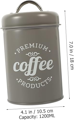 Miniatura 4 de BESTonZON 5 piezas de galletas de cocina de metal de azúcar de azúcar de metal rústico conveniente accesorio tapas de té para el hogar café de