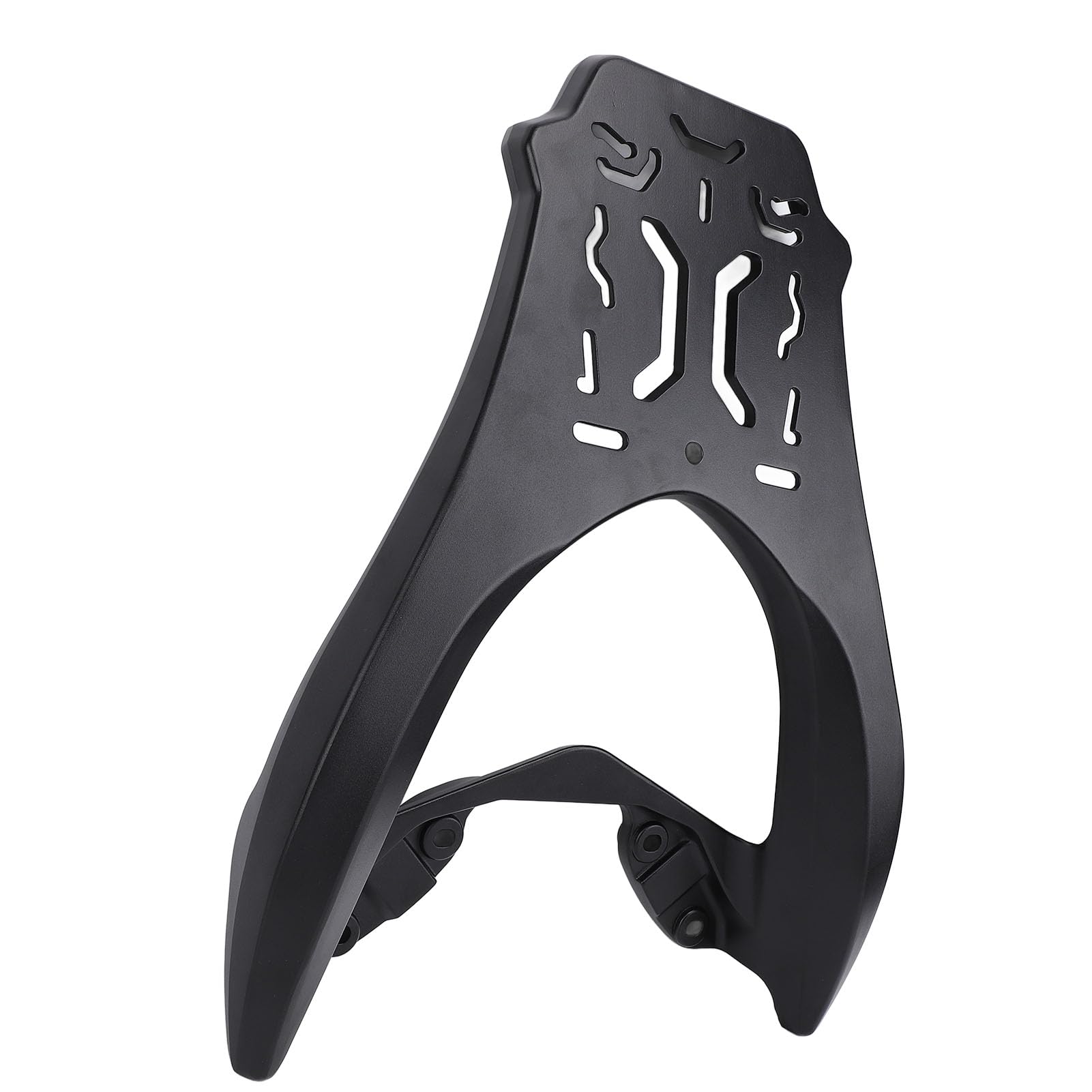 Akozon Portaequipajes Trasero para Motocicleta para Nmax155 2020-2024, Soporte para Portaequipajes de Aleación de Aluminio, Soporte de Alta Carga de 60 Kg/132 ​​LB, Estante de Almacenamiento Trasero