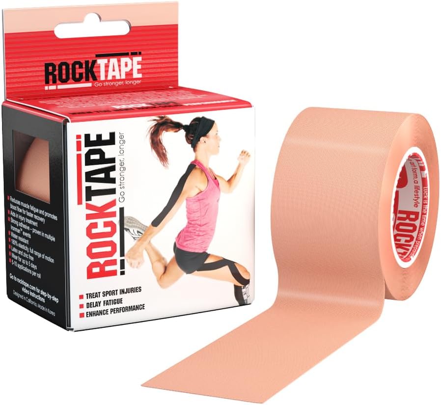 Unisex Uncut Std Kinesiologie Tape Elastisches Therapeutisches Sportband für Schulter, Knöchel, Ellenbogen, Handgelenk, Schienbeinschienen und Knie Unterstützung